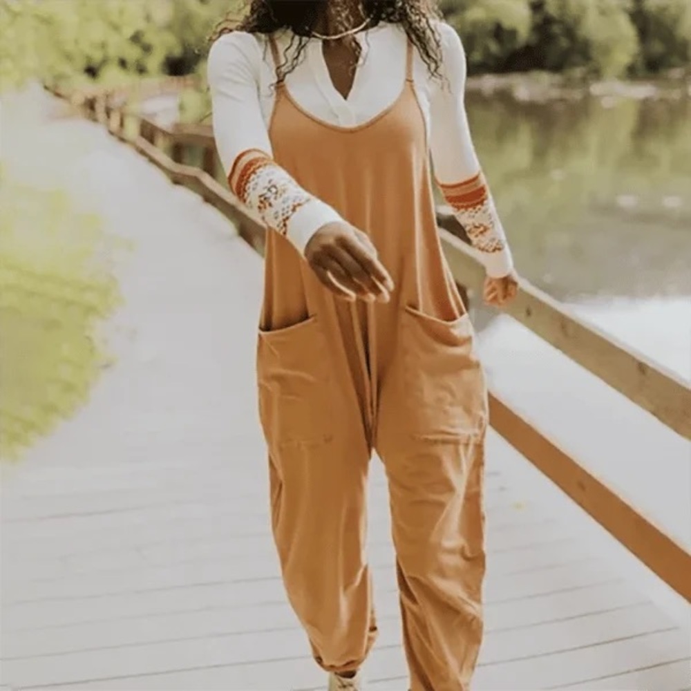Size large cozy jumpsuit